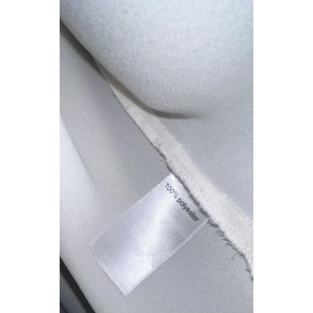 Maurice’s Shirt Short Sleeve 1/4 Zip Ivory Pull Over Women’s Size 4X - Picture 4 of 8